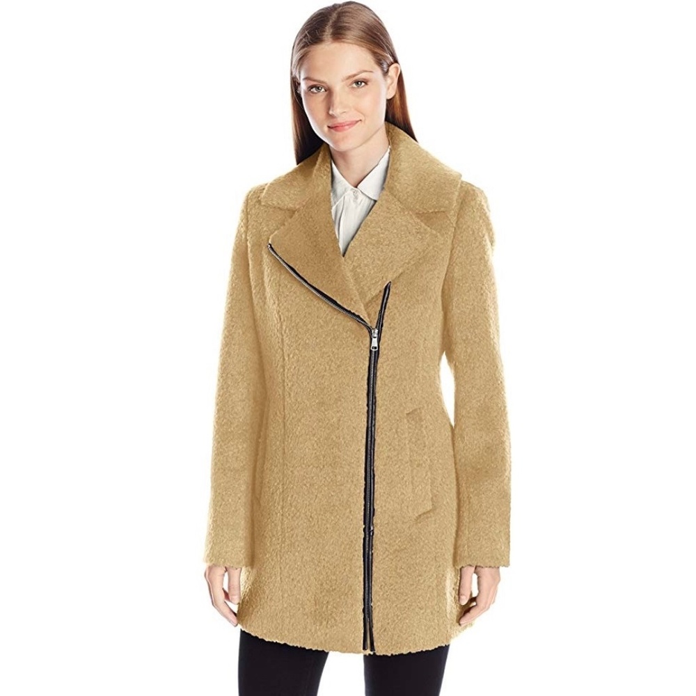 Wool Camel Coat by Andrew Marc